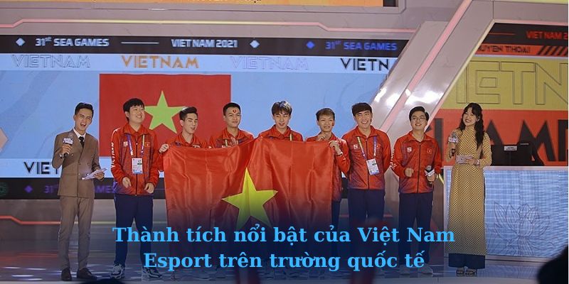 Thành tích nổi bật của Việt Nam Esport trên trường quốc tế